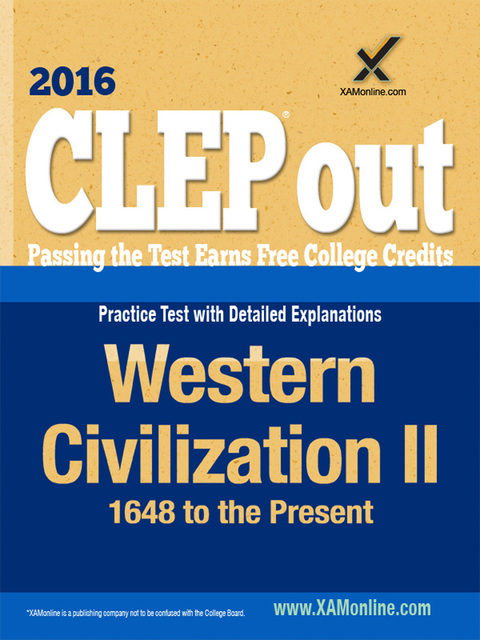 Cover image for book CLEP Western Civilization II: 1648 to the Present