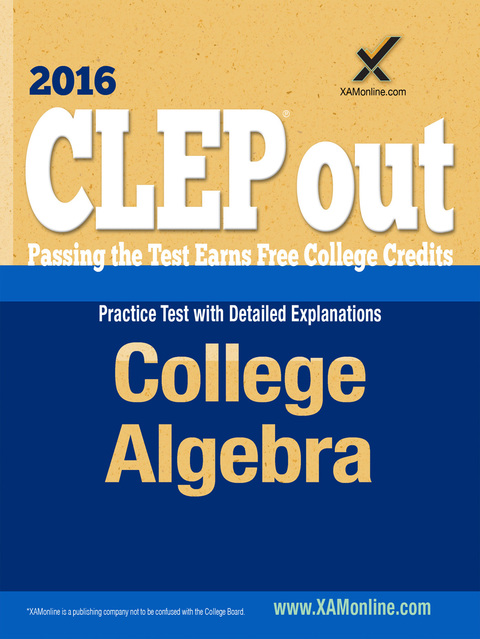 Cover image for book CLEP College Algebra