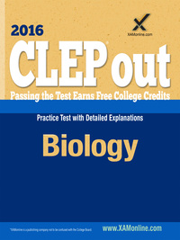 Titelbild: CLEP Biology 9781607875222