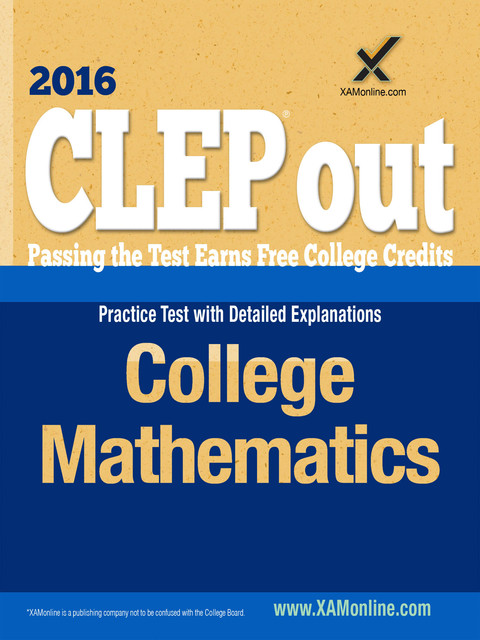 Cover image for book CLEP College Mathematics