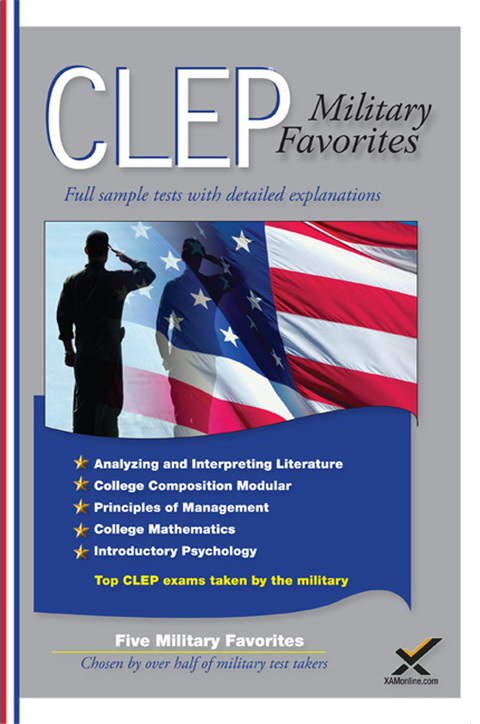 Cover image for book CLEP Military Favorites