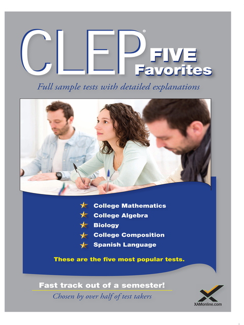 Cover image for book CLEP Five Favorites