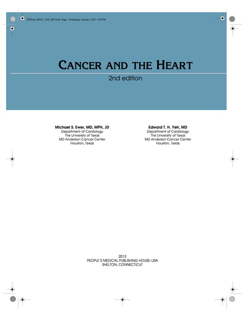 Cover image for book Cancer and the Heart, 2e