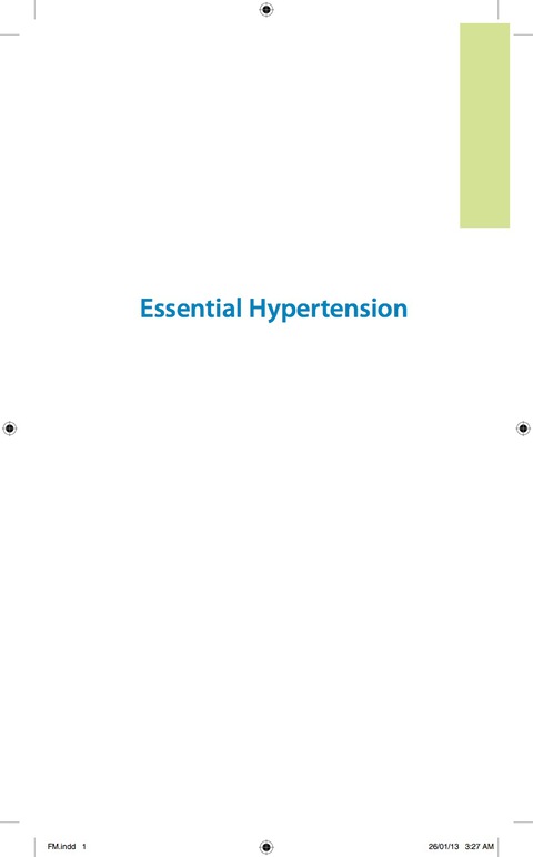 Cover image for book Essential Hypertension