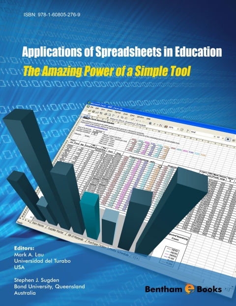Cover image for book Applications of Spreadsheets in Education - The Amazing Power of a Simple Tool