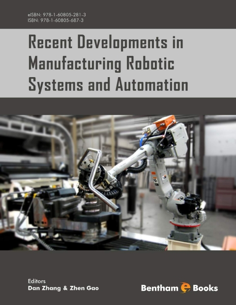 Cover image for book Recent Developments in Manufacturing Robotic Systems and Automation