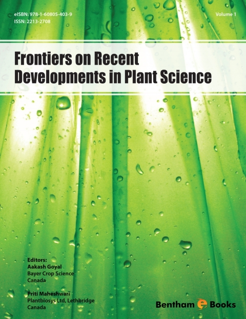 Cover image for book Frontiers on Recent Developments in Plant Science: Volume 1