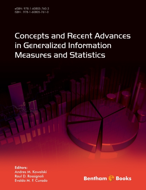 Cover image for book Concepts and Recent Advances in Generalized Information Measures and Statistics