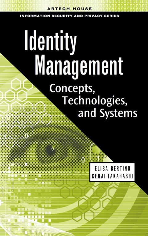 Cover image for book Identity Management: Concepts, Technologies, and Systems