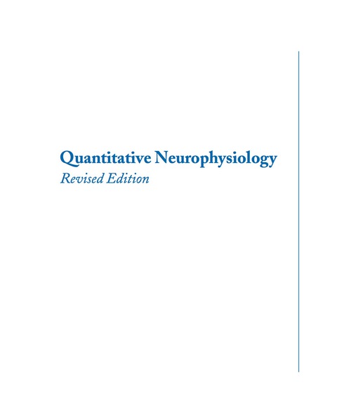 Cover image for book Quantitative Neurophysiology