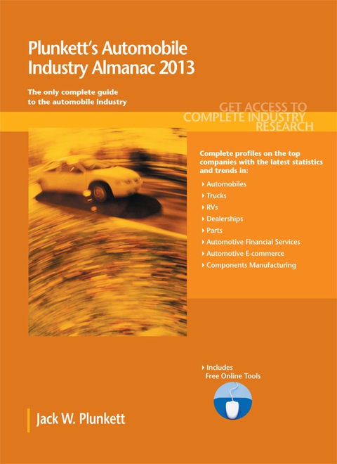 Cover image for book Plunkett's Automobile Industry Almanac 2013