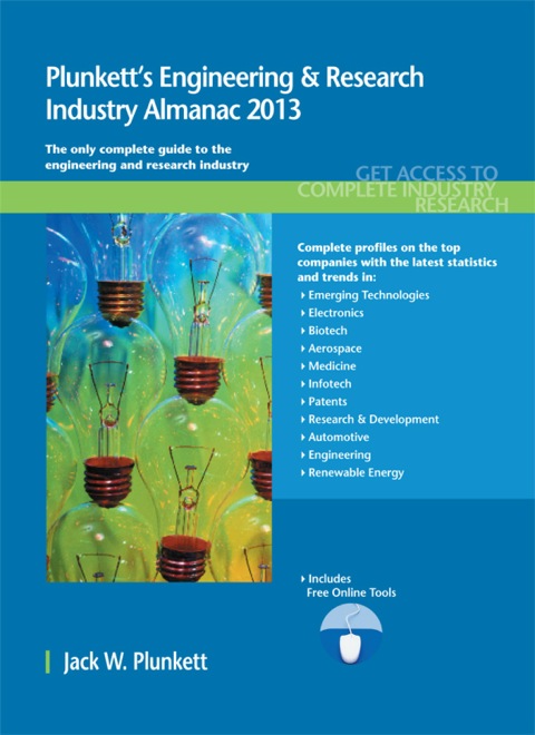 Cover image for book Plunkett's Engineering & Research Industry Almanac 2013