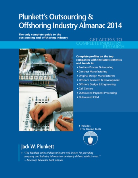 Cover image for book Plunkett's Outsourcing & Offshoring Industry Almanac 2014