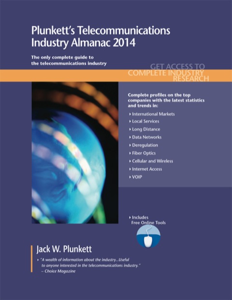 Cover image for book Plunkett's Telecommunications Industry Almanac 2014