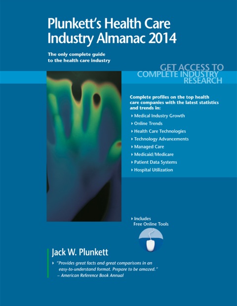 Cover image for book Plunkett's Health Care Industry Almanac 2014
