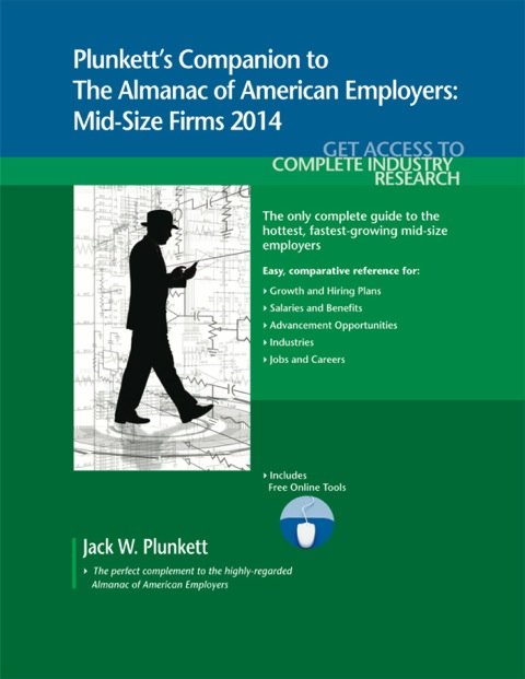 Cover image for book Plunkett's Companion to The Almanac of American Employers 2014