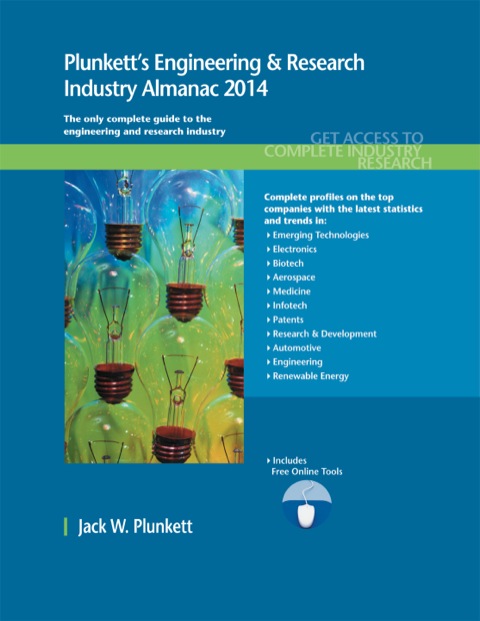 Cover image for book Plunkett's Engineering & Research Industry Almanac 2014