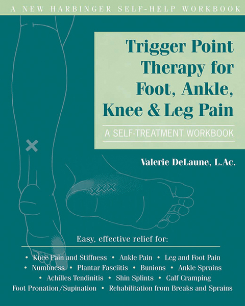 Cover image for book Trigger Point Therapy for Foot, Ankle, Knee, and Leg Pain