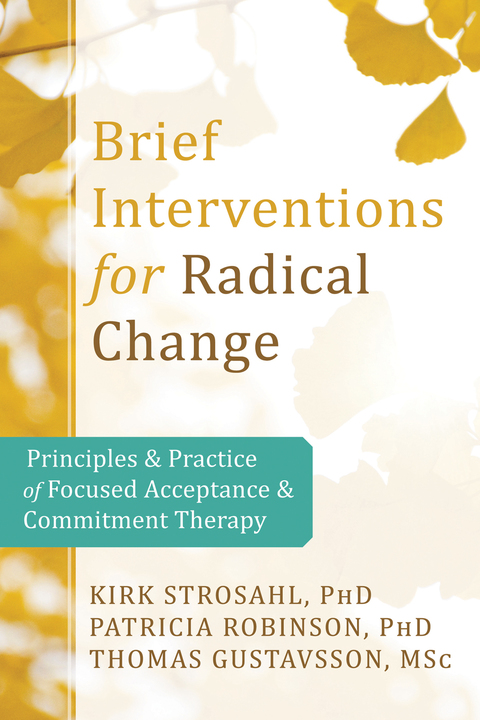 Cover image for book Brief Interventions for Radical Change