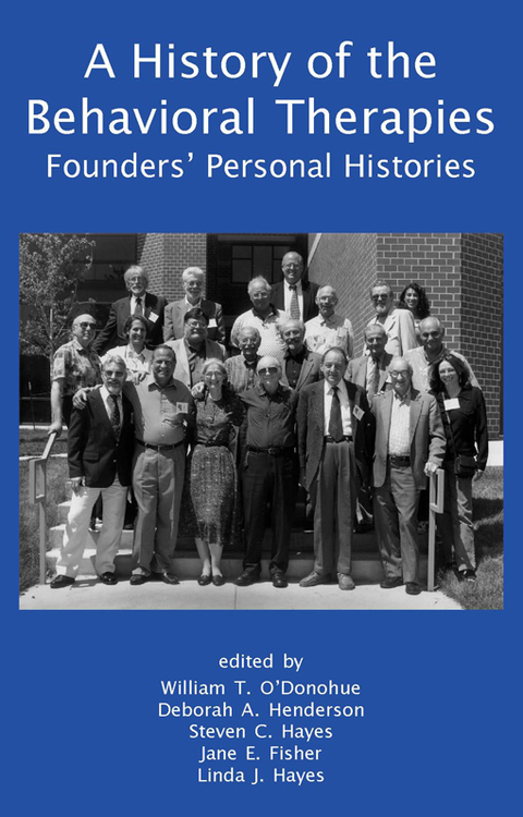 Cover image for book A History of the Behavioral Therapies