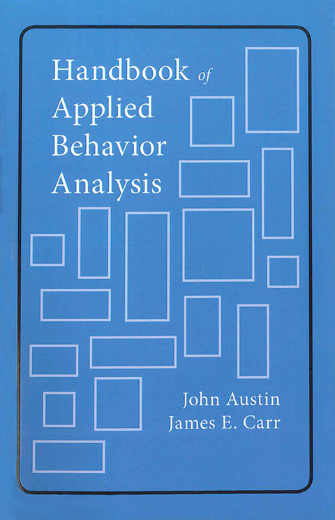 Cover image for book Handbook of Applied Behavior Analysis