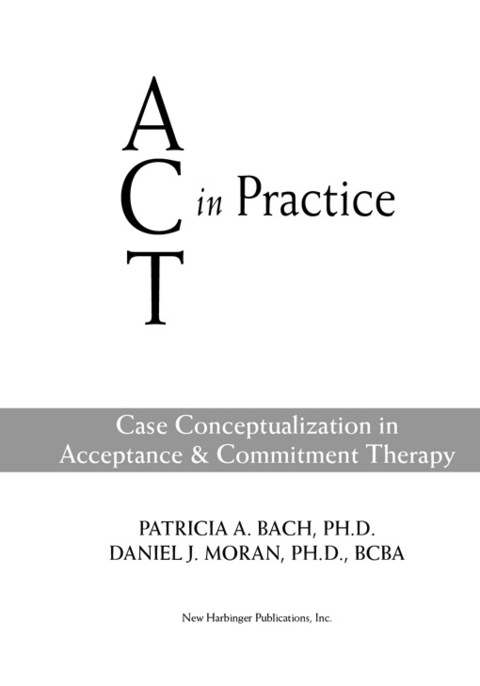 Cover image for book ACT in Practice
