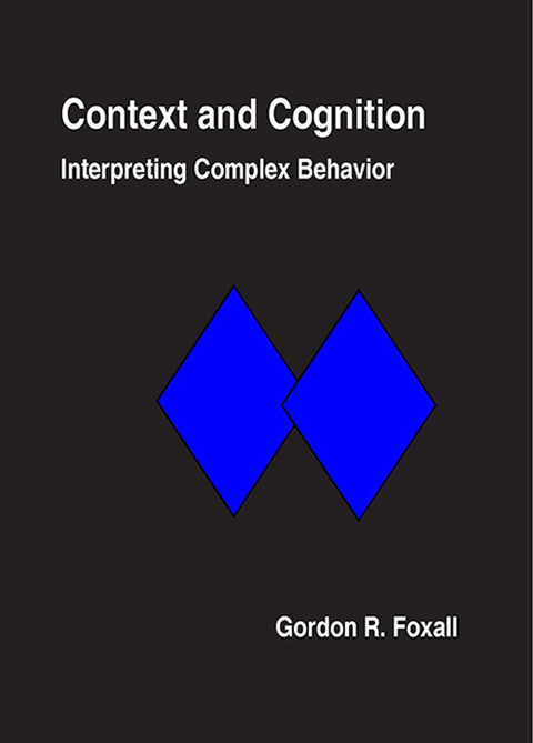 Cover image for book Context and Cognition