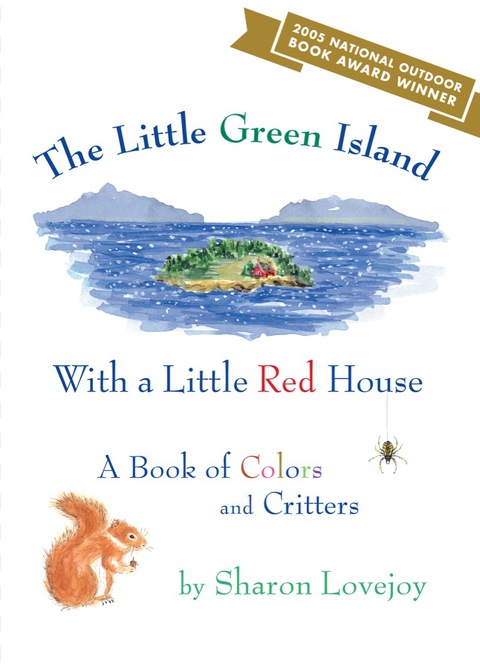 Cover image for book The Little Green Island with a Little Red House
