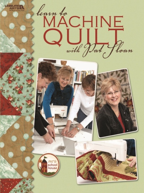 Cover image for book Learn to Machine Quilt with Pat Sloan