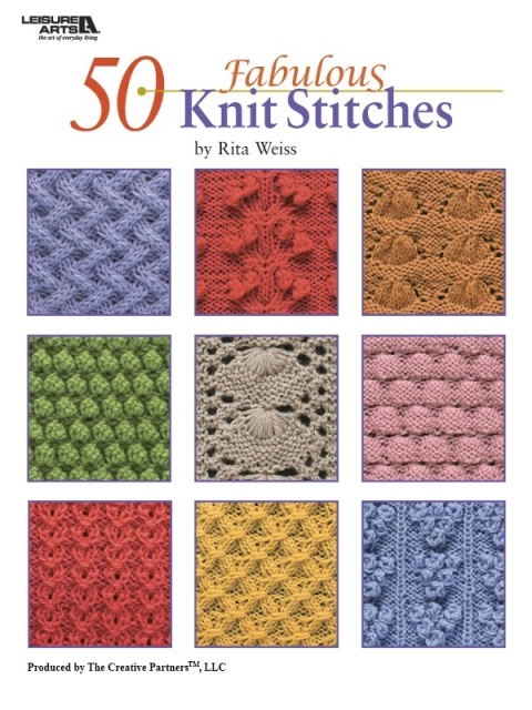 Cover image for book 50 Fabulous Knit Stitches