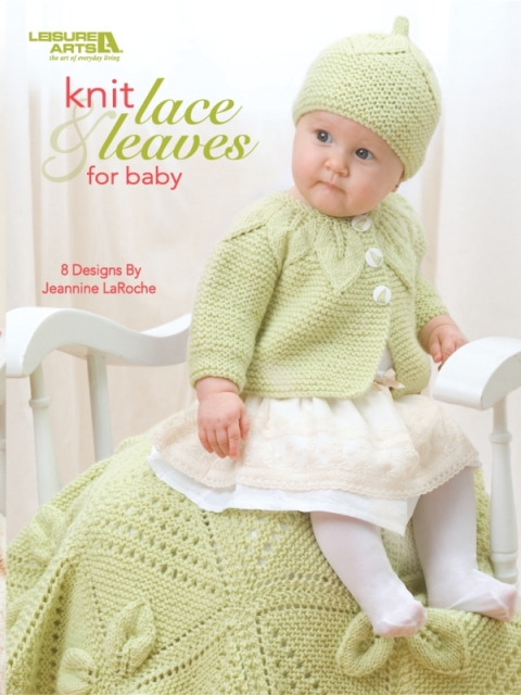 Cover image for book Knit Lace Leaves For Baby