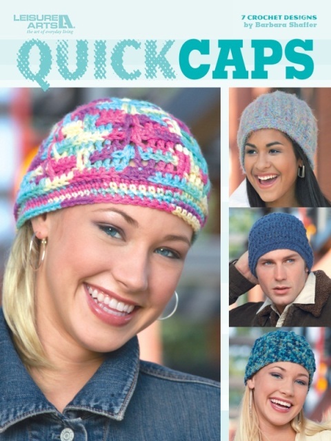 Cover image for book Quick Caps—7 Crochet Designs