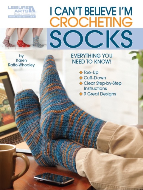 Cover image for book I Can't Believe I'm Crocheting Socks