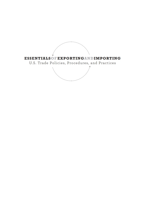 Cover image for book Essentials of Exporting and Importing