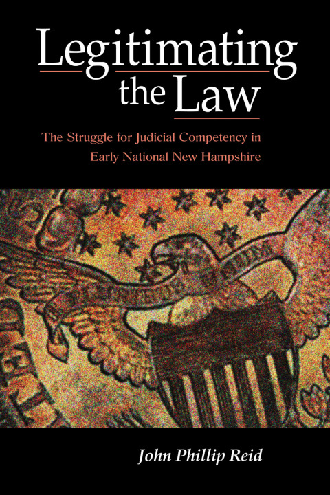 Cover image for book Legitimating the Law