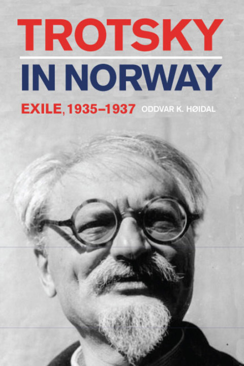 Cover image for book Trotsky in Norway