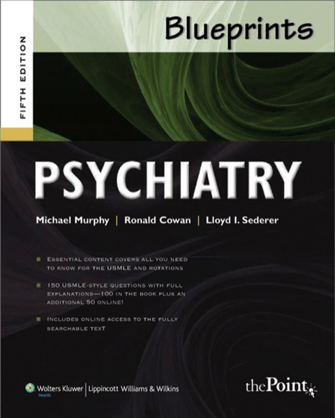 Cover image for book Blueprints Psychiatry