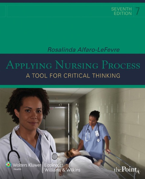 Cover image for book Applying Nursing Process