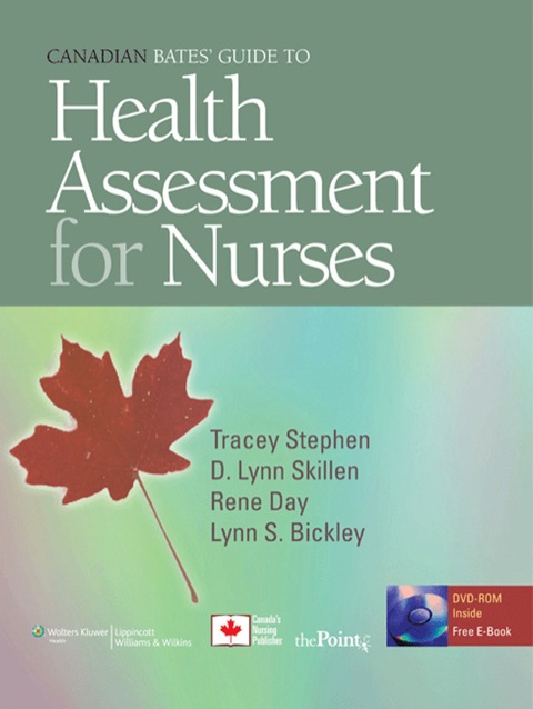 Cover image for book Canadian Bate's Guide to Health Assessment for Nurses