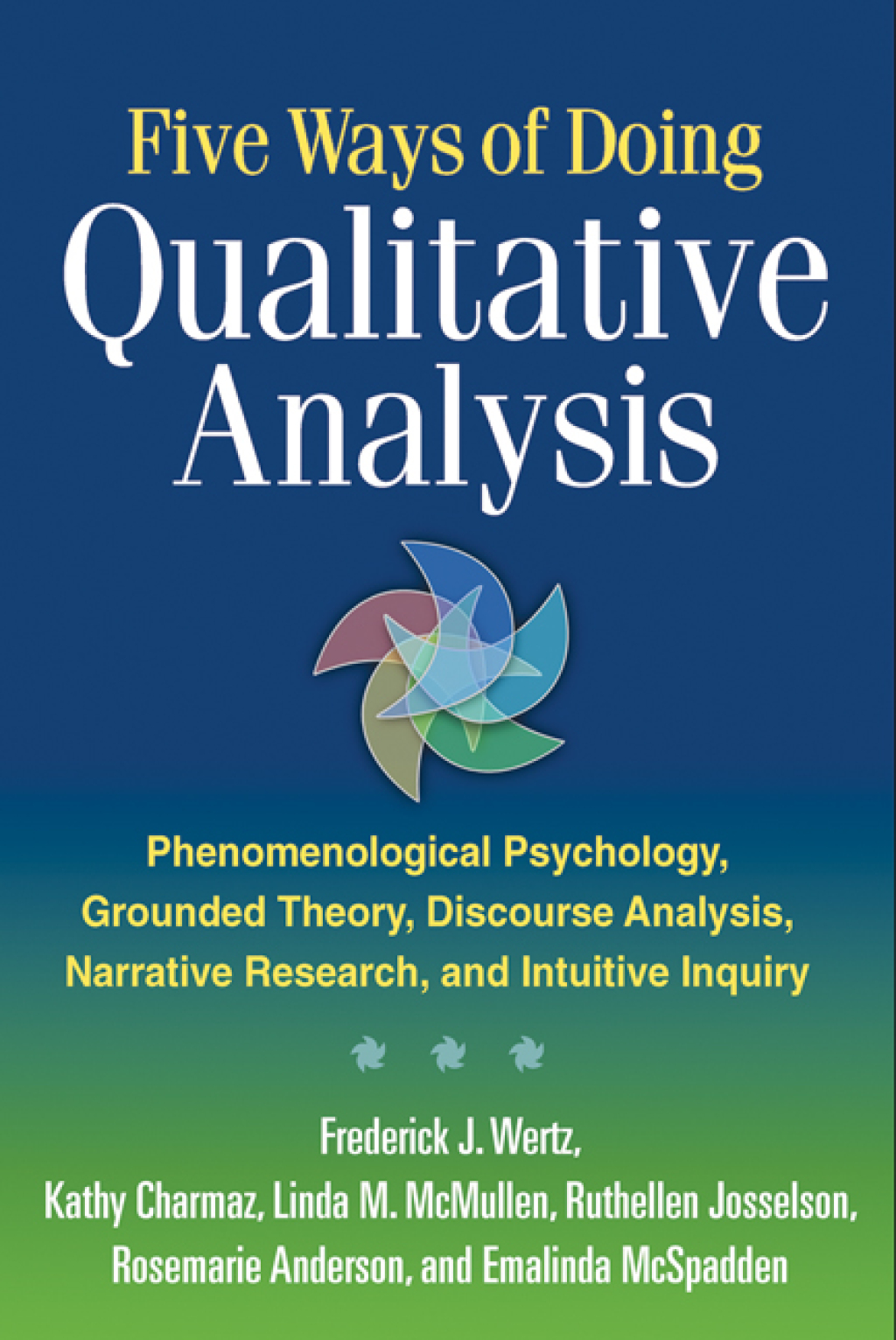 Reflowable Five Ways of Doing Qualitative Analysis; $40.20