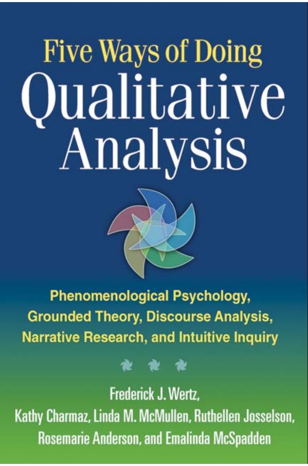 Page Fidelity Five Ways of Doing Qualitative Analysis; $40.20