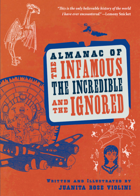 Cover image for book Almanac of the Infamous, the Incredible, and the Ignored