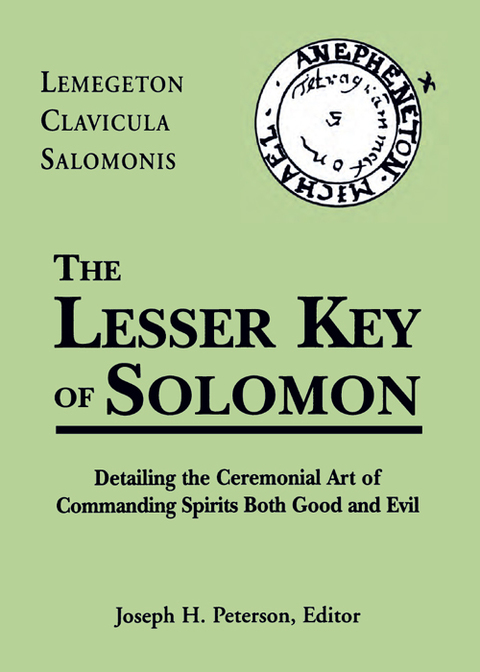 Cover image for book The Lesser Key of Solomon