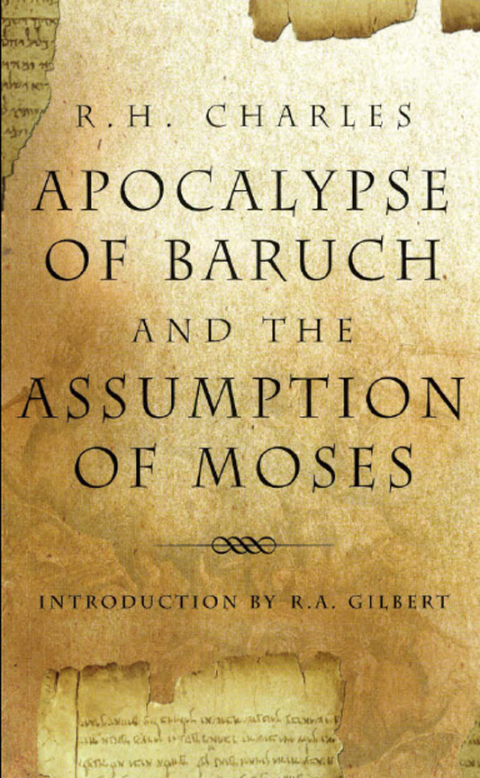 Cover image for book Apocalypse Of Baruch And The Assumption Of Moses