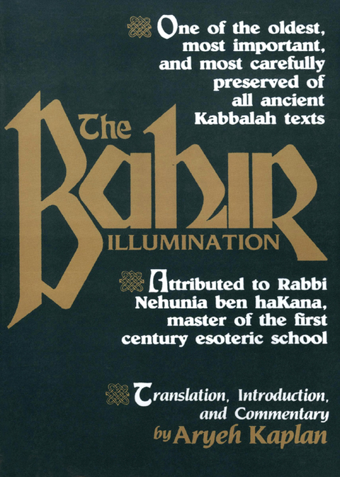 Cover image for book The Bahir