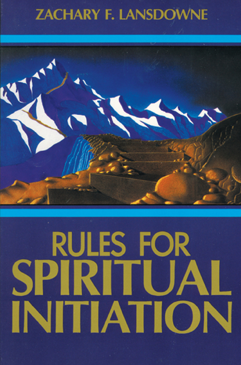 Cover image for book Rules for Spiritual Initiation