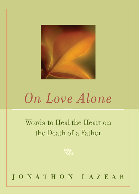 Cover image for book On Love Alone