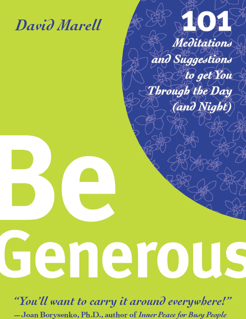 Cover image for book Be Generous