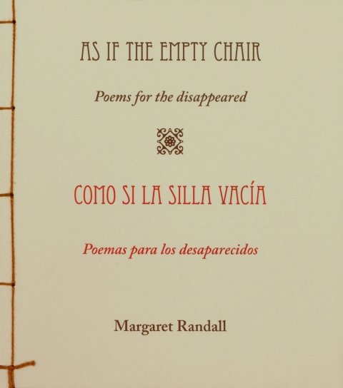 Cover image for book As If the Empty Chair/Como si la silla vacia