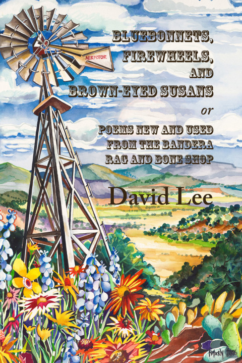 Cover image for book Bluebonnets, Firewheels, and Brown-eyed Susans, or, Poems New and Used From the Bandera Rag and Bone Shop